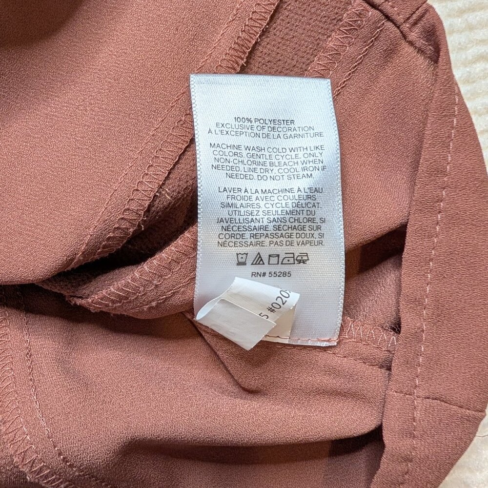 Express Sleeveless Dusty Rose Lace Blouse - Size Small - Picture 5 of 6